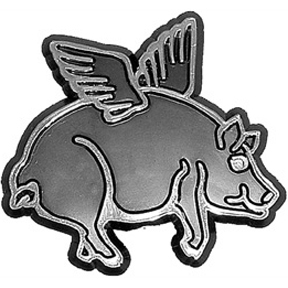 Flying Pig Emblem / Car Plaque