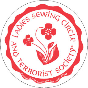 Ladies Sewing Circle Sticker