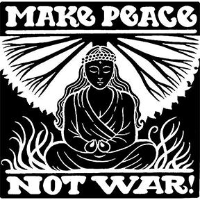 Make Peace Not War Sticker