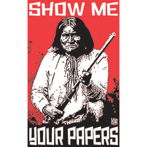 Show Me Papers Geronimo Sticker