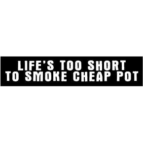 Smoke Pot Sticker