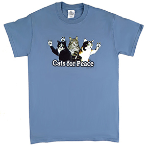 CATS FOR PEACE T-Shirt