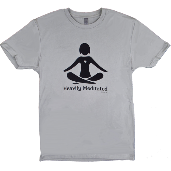 Heavily Meditated Yoga TShirt