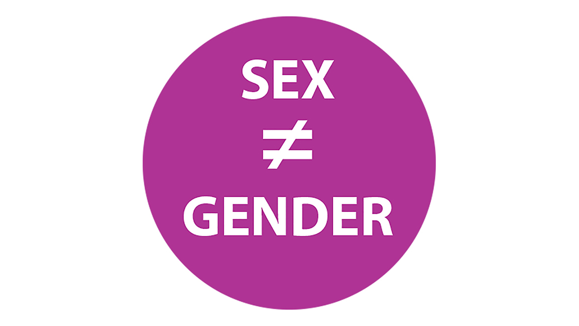 Sex Not Equal To Gender Button Gone