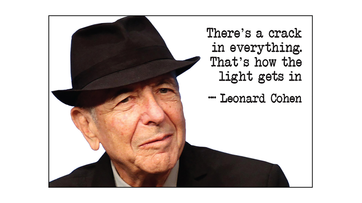 Landbrugs Jet Henstilling Leonard Cohen Magnet